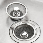 1 tk valamufilter pistikuga, uuendage k&ouml;&ouml;givalamu roostevabast terasest veefiltriga 1PCS