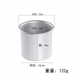 &Uuml;mmargune alumiiniumist koogivorm - kindla p&otilde;hjaga alumiiniumisulamist vorm &scaron;ifoonvorm ja DIY koduk&uuml;psetusvorm praktiline k&uuml;psetust&ouml;&ouml;riist