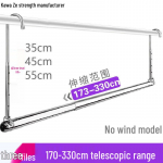304 roostevabast terasest teleskoopiline riidekuivatusrest - kokkupandav r&otilde;du tekikuivatusrest