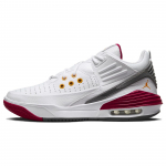 Air Jordan Max Aura 5 Valge Kardinalpunane Meeste Tennised Hele-Grafiith Ergas-Oranž DZ4353-160 44