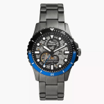 Fossil ME3201 100m Meeste Automaatne Kell Avatud S&uuml;damikuga Tahniga