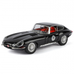 1/24 Jaguar E-TYPE Vanaauto Klassikaline Sportauto Sulamist Autop Model Diecasts M&auml;nguasi Heliga ja Valgusega S&otilde;idukid Kaunistus M&auml;nguasjad Lastele Kingitused must
