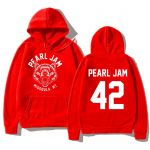 Kerge meeste kampsun Pearl Jam Rock B&auml;ndi dressipluusid naistele/meestele Alternatiivne popmuusika riided Uue disainiga lai kapuutsiga dressipluus S