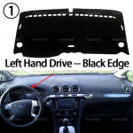 Autode armatuurlaua katte matt Ford S-Max 2006-2015 jaoks Auto armatuurlaua kate Armatuurlaua matt Paneeli alus Vaip Armatuurlaua matt UV-vastased matid