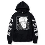 Jujutsu Kaisen Yuji Itadori Hupparid Meeste Mood Pikkade Varrukatega Dressipluusid Naiste Vabaaja Harajuku T&auml;navastiil Pulloverid Sudaderas L gray