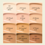 TOCOBO Apple Dewy Fit Cushion 15g+ T&auml;itepakend 15g SPF50+ PA++++ 12 tooni K-Beauty 17 Cloud