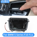 Vasakpoolse rooliga (LHD) ja parempoolse rooliga (RHD) BMW 5 F10 F11 Esiosa keskkonsooli tuhatoosikatte vahetus 51169206347 &Uuml;hildub 520 523 525 528 530 535 550-ga Ashtray Liner