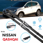 jaoks Nissan Qashqai J10 J11 2006~2017 Esipuhastite harjad Autotarvikud Klaasipesu 2007 2008 2009 2010 2013 2014 2015 2006-2013 j10