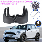 for Mini Countryman Cooper R60 2010 2011 2012 2013 2014 2015 2016 Mudguard Fenders Mud Flaps Splash Guards Front Car Accessories