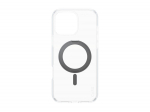 CARE by PanzerGlassFeature Case Transparent w. Black Kickstand & MagSafe iPhone 16 Pro Max | CARE