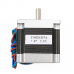 Samm-mootor 57x56 D=8mm NEMA23 4 juhet 3A 1.26N.m Samm-mootor 180Oz-in NEMA 23 CNC graveerimis-freespingi 3D-printeri jaoks(6,35 mm) 6.35mm