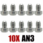 10X AN3 AN4 AN6 AN8 AN10 AN12 AN16 AN20 Mees Keevitusliitmik Adapter Keevituspesa Alumiinium Voolikutoru Sirge Liitmik H&otilde;bedane 10x AN3
