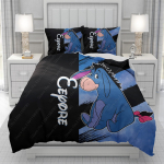 Winnie Puhh Eeyore Tekikate mehed naised/Lapsed KID Tr&uuml;kitud Disney multifilm Voodipesu komplekt Tekk Voodi Pehme dropshipping 140x210cm 3pcs