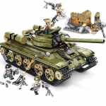 683 tk MOC T-34 peamine lahingutank ehitusklotsi m&auml;nguasi lastele ILMA KARBIITA