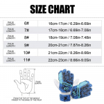 Professionaalsed v&auml;ravavahi kindad Jalgpallikindad Libisemisvastased Hingavad paksendatud Professionaalsed v&auml;ravavahi kindad s&otilde;rmede kaitseks 6