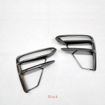 for Kia Cerato K3 4 Chrome Front Fog Light Trim Cover Abs Plastic Colors Carbon Fiber Car Styling Accessories 2 Pcs must