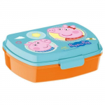 Sn&auml;kikarbid - Peppa Pig - L&otilde;unakarbid - Oranž - T&uuml;rkiissinine - 16x11x6 cm