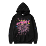 Unisex Hip Hop Kirjaga 555555 Huppari - Trendikas Kevad/S&uuml;gis Dressipluus Paaridele XXL black