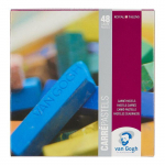 Pastels - Carr&eacute;s de couleur - Van Gogh - Assortiment de 48 pi&egrave;ces