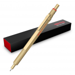 Rotring Mehaaniline rOtring Mehaaniline Premium Kirjutamine Valmistatud Joonestus Professionaalne Kuulpea Pliiats, Kuldne, 600, 2158796, 0,5 mm, Pliiats, kuld