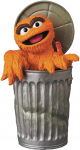 UDF Ultra Detail Figure 583 Sesame Street Sarja 2 Oscar the Grouch Originaal Oranž Karv Umbes 80mm Komplektne Kuju Ei. (The Ver.) Pikk,
