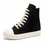 High Street Meeste Naiste L&otilde;uendist Vabaaja Jalan&otilde;ud K&otilde;rged Tossud Lamedad Rula Kingad Unisex Trend Must Paelkinnitusega Tennised 35 must