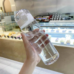 780 ml veepudel klappkaane, lekkekindla, spordijoogin&otilde;u, rihma, korduvkasutatava, kaasaskantava veepudeliga lastele, naistele, fitnessi kingitus 780ml