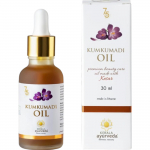 Kerala Ayurveda Kumkumadi Thailam 30 ml Ayurveda n&auml;o&otilde;li s&auml;rava naha ja tumedate laikude hoolduseks Vananemisvastane seerum