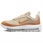 Nike Air Max AP Low top Running Shoes Women's Brown White Orange CU4870-200 37.5