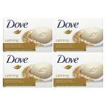 Dove, rahustav, seebipulgad, kaerahelbe ja riisipiima l&otilde;hn, 4 tk, 106 g (106 g) iga