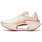 Li Ning Shadow 3 Essential Fabric Cushioning Support Rebound Low top Running Shoes Women's Beige Pink ARRU006-9 36