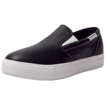 Converse Slip Resistant Abrasion Resistant Low top Skateboard Shoes Women's Black White 551954C 36.5