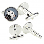Dalmatian, Carriage Dog, Spotted Coach Dog - cufflinks in a box, handmade jewelry, product of the Art-Dog brand