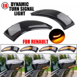 D&uuml;naamiline suunatuli Renault KAPTUR CAPTUR J5 H5 Clio IV MK4 4 Lutecia Grandtour jaoks LED-suunatuli 2013 2014 2015 2016 Tuli