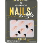 Kunstk&uuml;&uuml;ned - ESSENCE - NAILS IN STYLE 12 BE IN LINE - Roosa - Lihtne paigaldada - T&auml;iuslik manik&uuml;&uuml;r