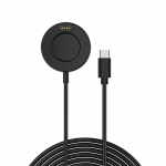 Kvaliteetne laadimisdokk Garmin Fenix 8 43mm 51mm/7 Pro/6/5s t&uuml;&uuml;p-c juhtmega Vivoactive 5 4 4S laadimiskaabel Venu 3 3S 2Plus 2 jaoks must