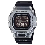 Casio GBX 100 200m Veekindel Kvartsmehhanism Vaikrihmaga K&auml;ekell Unisex Must sihverplaat GBX-100S-1JF Black Dial gray