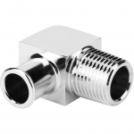 K&uuml;tte vooliku &uuml;hendusosa, K&uuml;tte vooliku liitmik, Alumiiniumisulamist k&uuml;tte vooliku liitmik 90-kraadine &uuml;hendusosa 1/2 tolli NPT kuni 5/8 tolli vooliku nippel