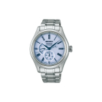 Seiko 10 meetrit veekindel Automaatne Mehaaniline Liikumine Roostevabast Terasest K&auml;ekell Lillelise Kettaga Meeste Kellad SPB267J1 Silver Strap