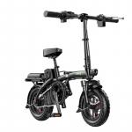 SUMAO C3 Kokkupandav Elektrijalgratas, 48V 10Ah Aku, 14&rdquo; Plahvatuskindlad Rehvid must