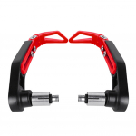 2 tk Mootorratta Piduri Siduri Hoobade Kaitse Alumiiniumsulamist Modifikatsioon Kukkumisvastane Pidurid K&auml;ekaitse Kaare Kaitsevardad punane