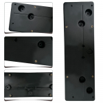 Auto esip&otilde;rkeraua numbrim&auml;rgi kinnitusklambri hoidik must 51117284821 sobib BMW 3. seeria F35 2013-2015 jaoks CHINA