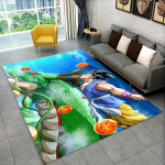 Multikas D-Dragon Ball Anime M&auml;nguvaip Matti M&auml;ngutoa Magamistoa Elutoa Diivani Kodu Dekooriks, Laste Ala Vaip Libisemiskindel P&otilde;randamatt 80x120cm