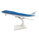 1/400 M&otilde;&otilde;tkavas M&auml;ngulennukid Lastele Mudel 20cm Holland KLM Airways Metallisulam Maandumisjaladega B747 Lennuk Valmis Suveniir sinine