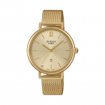 Casio Sheen Naiste Roostevabast Terasest 50M Veekindel Analoog Kvartsikell SHE-4539GM-9A kuld