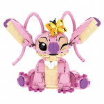 Stitch Angel CP ehitusklotsid - Suurte t&uuml;kkidega multifilmim&auml;nguasjad liigutatavate k&otilde;rvadega Laste kokkupandav kingitus, mis on m&otilde;eldud poistele, t&uuml;drukutele, s&uuml;nnip&auml;evaks