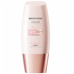 Mistine Aqua Valgendav P&auml;ikesekaitsekreem & Meigialuskreem SPF50+ PA++++