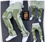 Vintage Meeste Džinsid Kulunud Vibe Kellp&uuml;ksid Puhas L&otilde;ige Puidut&ouml;&ouml; T&ouml;&ouml;riided Denim P&uuml;ksid V&auml;likaubanduse jaoks L