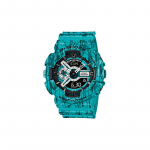 Casio LCD/n&otilde;elaga kahekordse n&auml;iduga seeria SLASH PATTERN teemaseeria t&auml;isautomaatne kalender l&ouml;&ouml;gikindel, antimagnetiline ja veekindel spordikell GA-110SL-3 must
