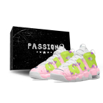 Nike Air More Uptempo T&uuml;drukulik, Armas, S&otilde;branna Kulumiskindel Keskmise k&otilde;rgusega Vintage Korvpallijalatsid Naiste Roosa Karbis DH9719-100(Team1677-) 40